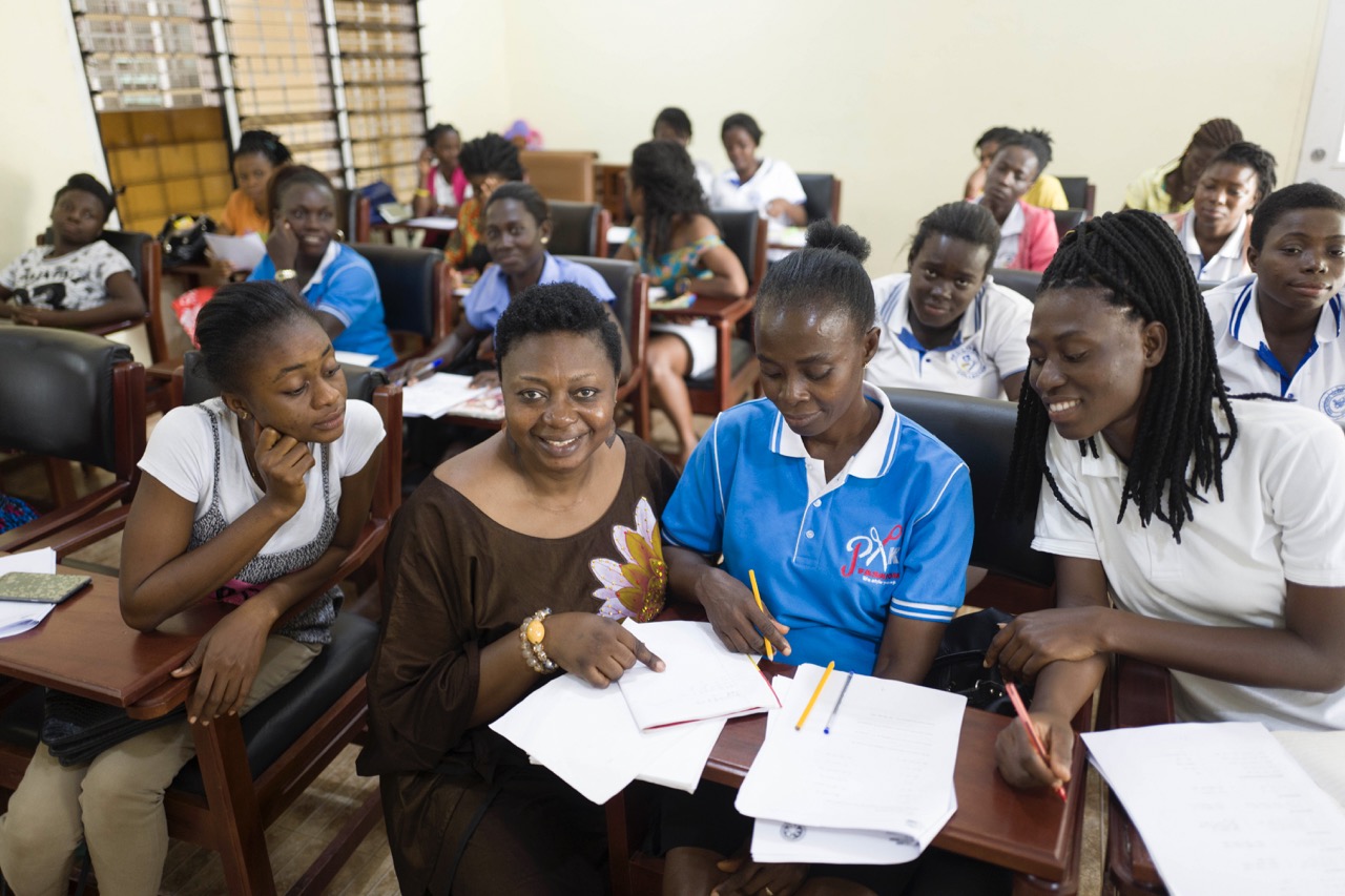 Ghana, Kumasi, 4.08.2019

Covet student for garment and fashion at AKAAL FASHION COLLEGE/ Kumasi.
